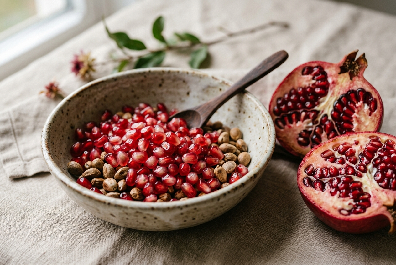 Never Spit Out Pomegranate Seeds: The Punicic Acid (Omega-5) Cellular Truth