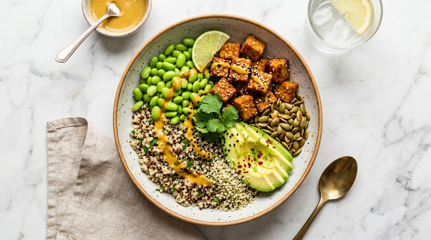 Hitting 130 Grams of Daily Plant Protein: The Complete Whole-Food Meal Stacking Blueprint