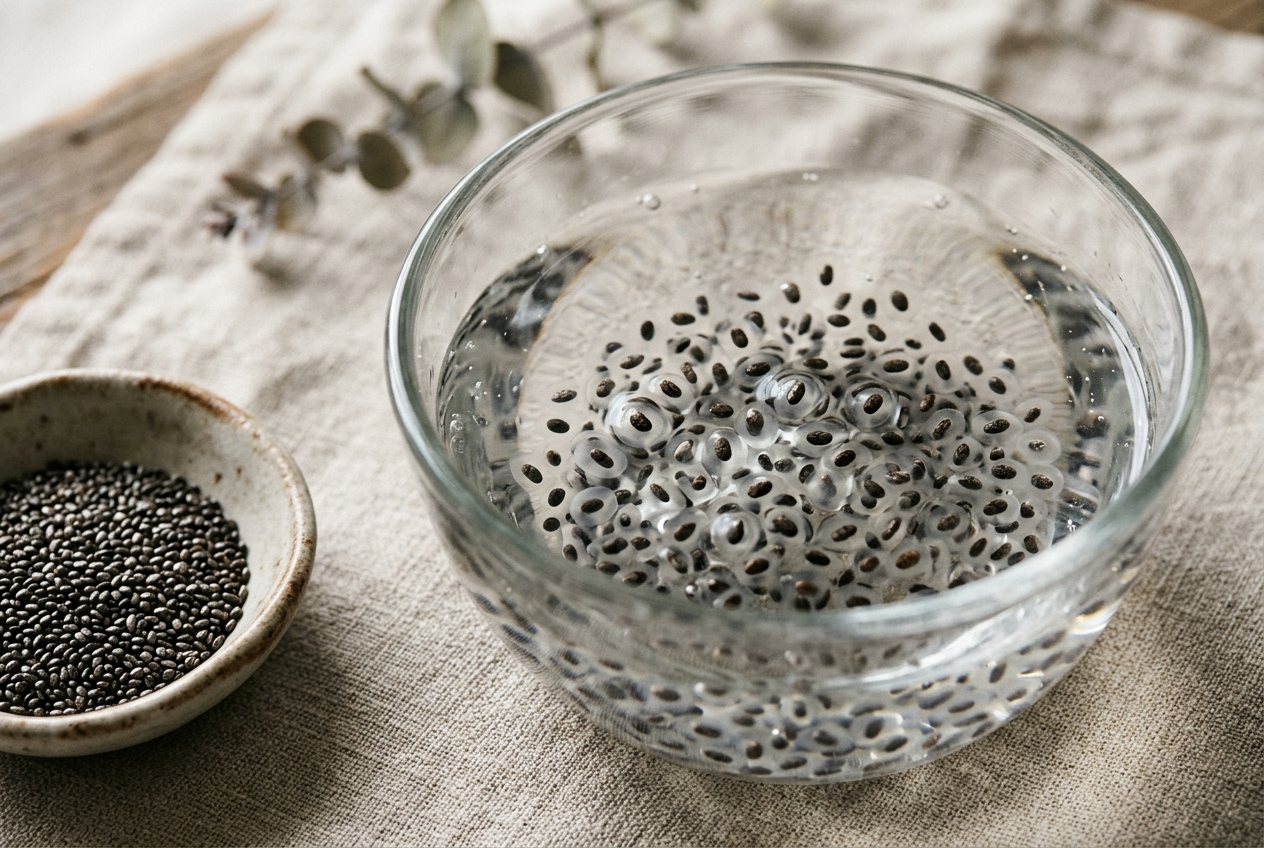 Never Eat Chia Seeds Dry: The Hydration & Intestinal Blockage Rule Most People Miss