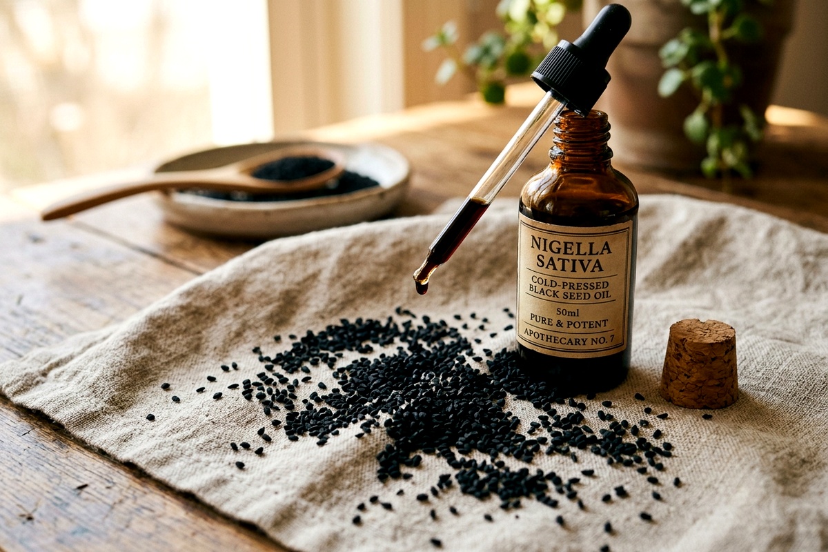 Oil of Oregano with Black Seed Oil: The Carvacrol-Thymoquinone Synergy & Safe Gut Protocol