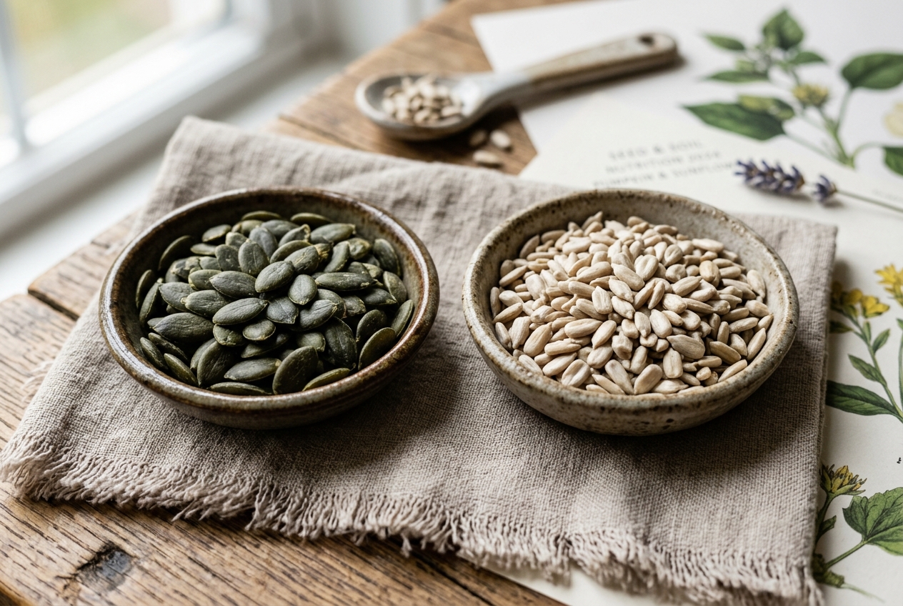 Pumpkin vs. Sunflower Seeds: The Mineral Showdown for Sleep, Zinc & Testosterone