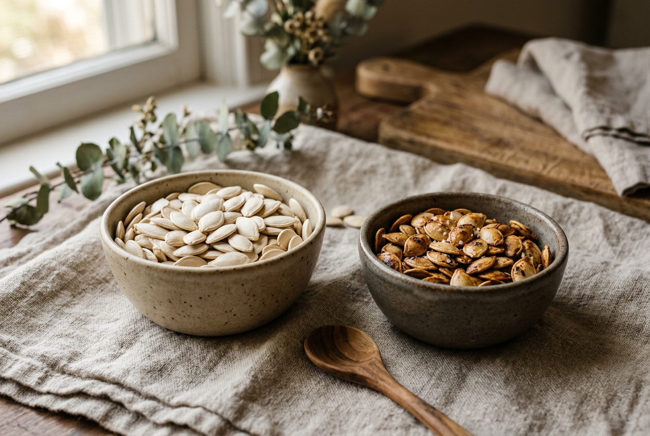 Roasting vs. Soaking Pumpkin Seeds: Why Heat Above 300°F Destroys Phytosterols