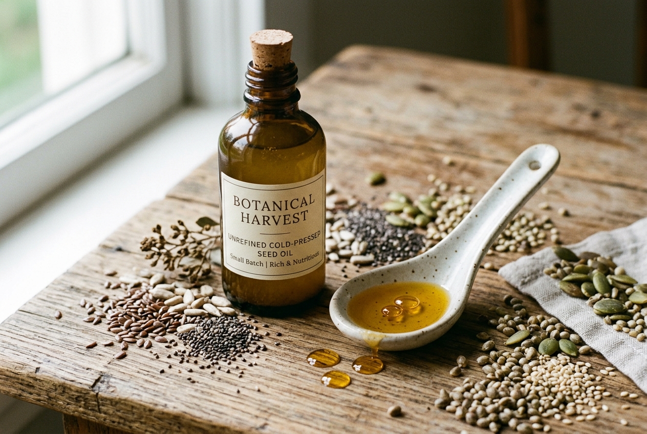 The Seed Oil Spectrum: Cold-Pressed vs. Industrial Refined (Why Hexane & Oxidation Drive Inflammation)