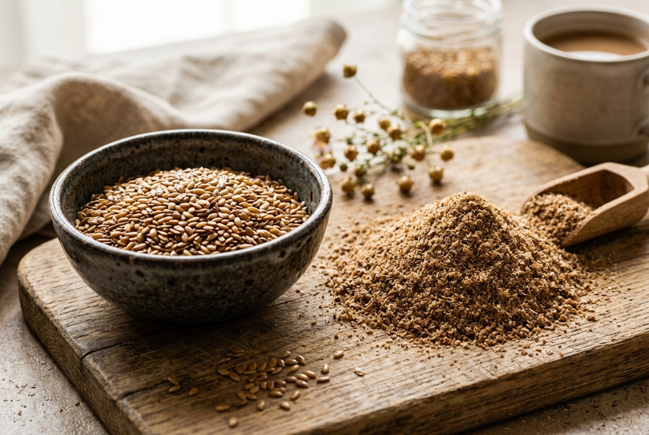 Why Whole Flaxseeds Pass Right Through You: The 15-Minute Grinding & Oxidation Rule